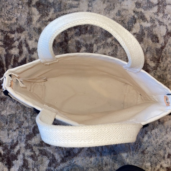 Steele Canvas Lamb Fur Canvas Mini Tote bag - Picture 5 of 7